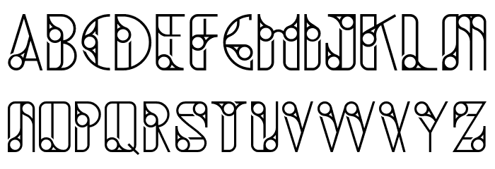 Kavri Font LOWERCASE