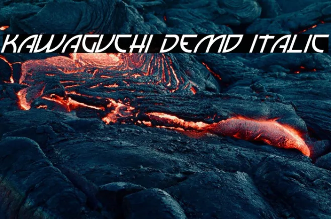Kawaguchi Demo Italic Example 3