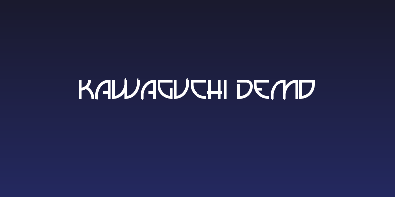 Kawaguchi Demo Social Header
