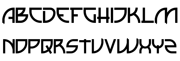 Kawaguchi Demo Font LOWERCASE