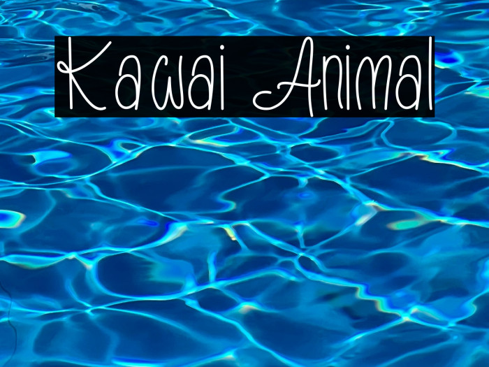 Kawai Animal Example 1