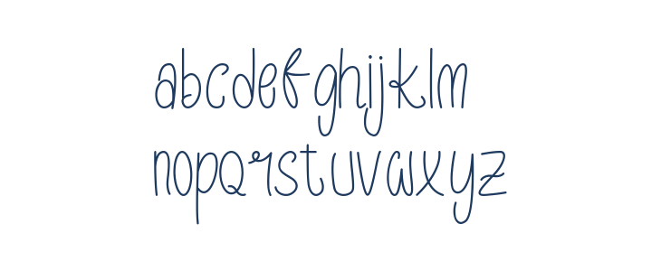 Kawai Animal Lowercase