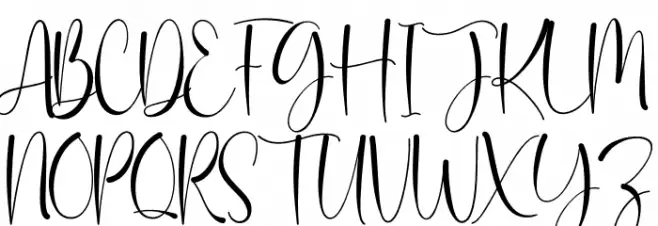 Kawai Fonte MAIÚSCULAS