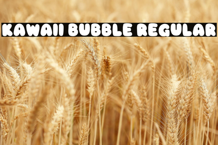 Kawaii Bubble Regular Example 1