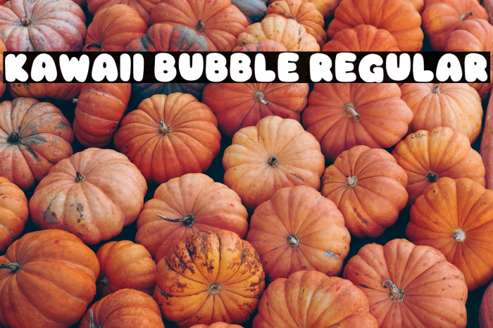 Kawaii Bubble Regular Example 2