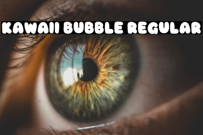 Kawaii Bubble Regular Example 3