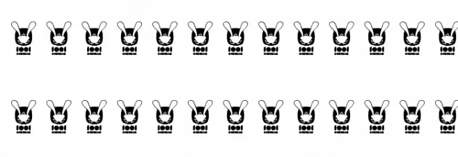 Kawaii Food II Fonte MAIÚSCULAS