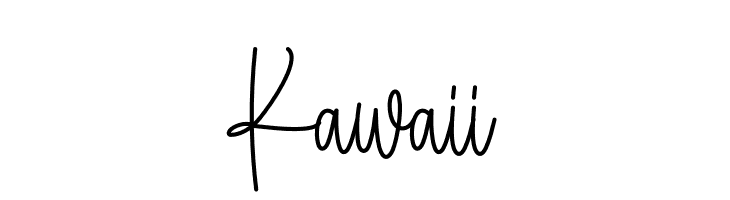 Kawaii  Frei Schriftart Herunterladen