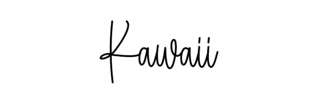 Kawaii  Fuentes Gratis Descargar