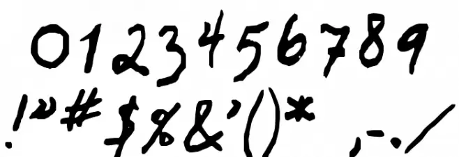 Kawakimi Font OTHER CHARS