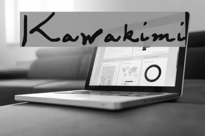 Kawakimi Font examples