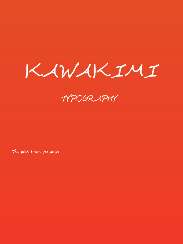 Kawakimi Poster