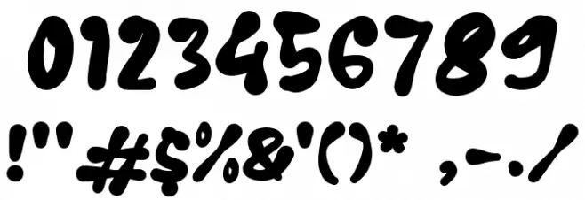 Kawis Schriftart Anderer Schreiben