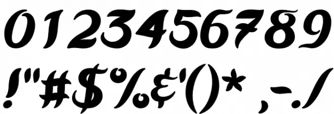 Kawit Free Ext Italic Font OTHER CHARS