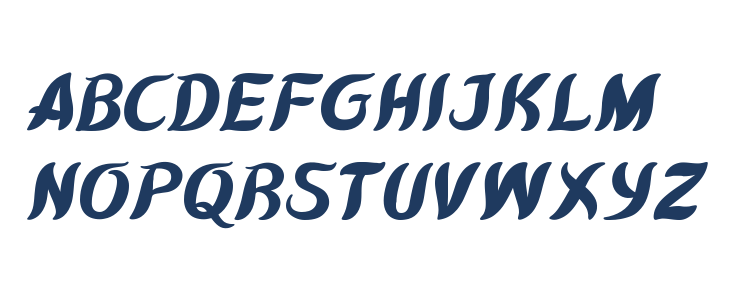 Kawit Free Ext Italic Lowercase