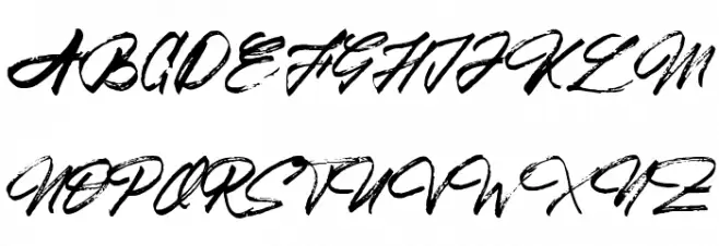 Kawula Muda Schriftart Groß