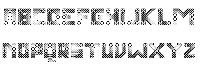 Kawung Textile Regular Polices MINUSCULES