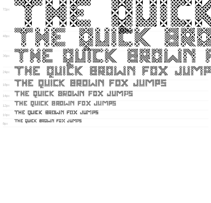 Kawung Textile Regular Waterfall