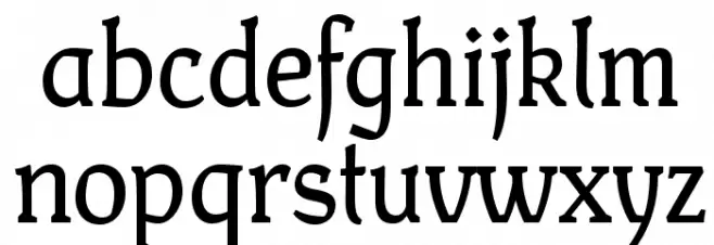 Kaya फ़ॉन्ट लोअरकेस