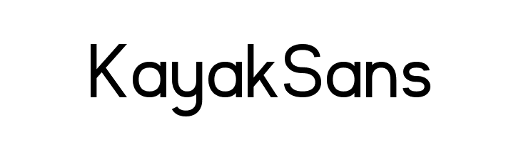 Kayak Sans  免费字体下载