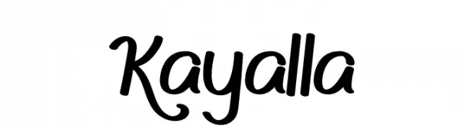 Kayalla  Frei Schriftart Herunterladen
