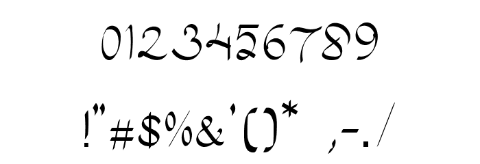 Kayama Font OTHER CHARS