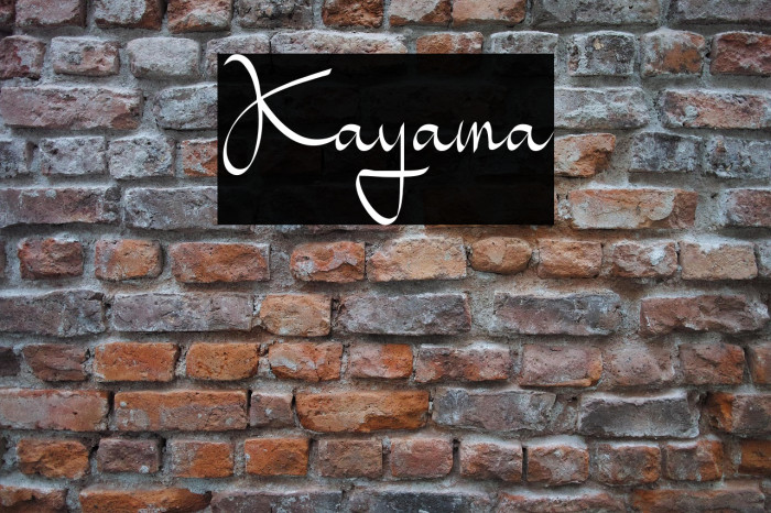 Kayama Example 2