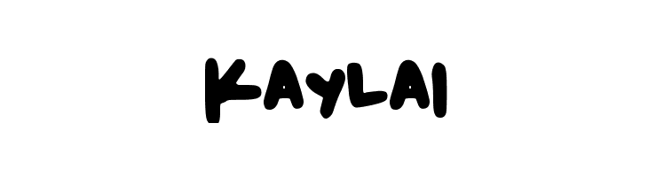 Kayla1  font caratteri gratis