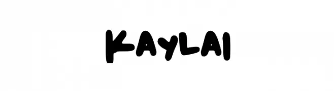 Kayla1  les polices de caractères gratuit tlcharger