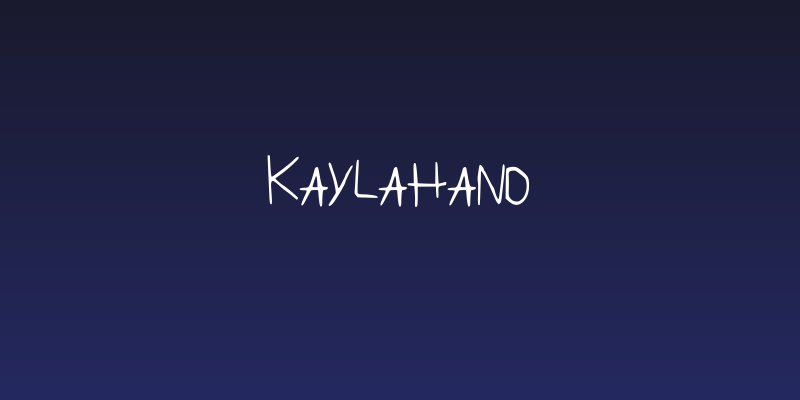 KaylaHand Social Header