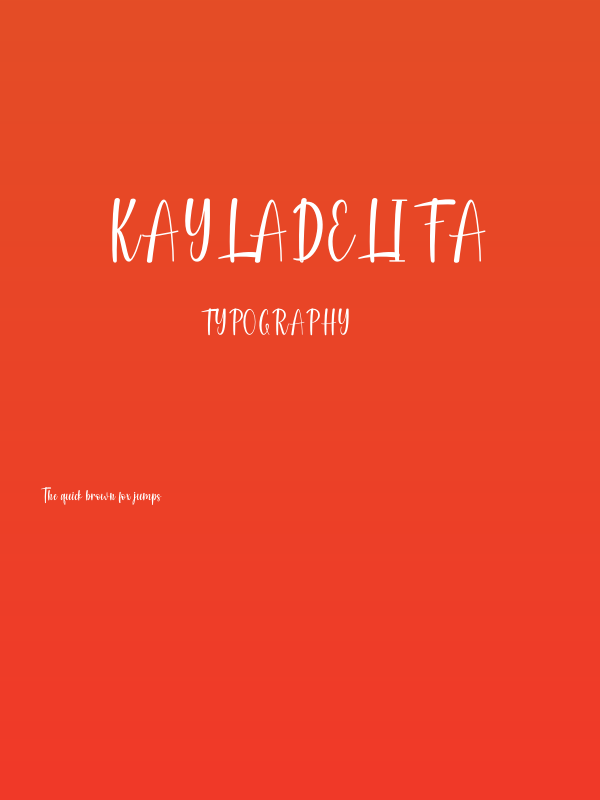 Kayladelifa Poster