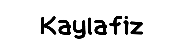 Kaylafiz  免费字体下载