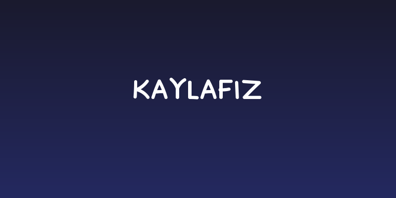 Kaylafiz Social Header