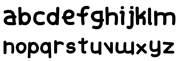 Kaylafiz Font LOWERCASE