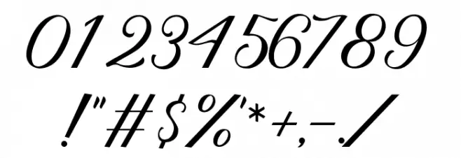 KaylarDEMO Font OTHER CHARS