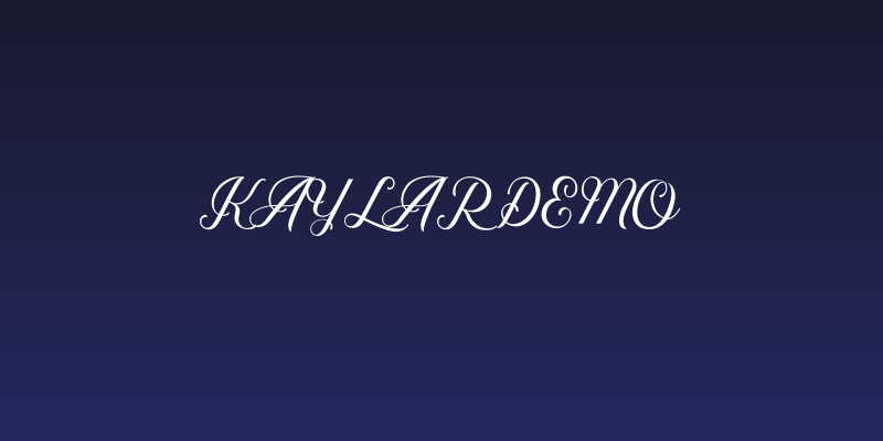 KaylarDEMO Social Header