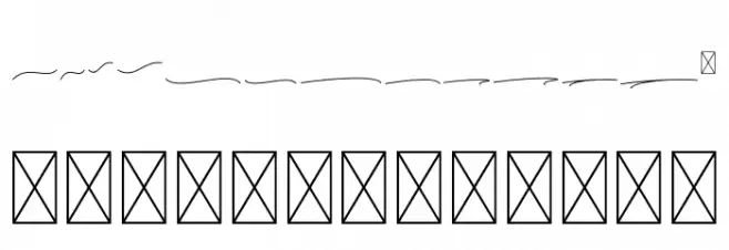 Kaylari Swashes Schriftart Groß