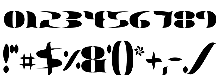 Kayleafs Font OTHER CHARS