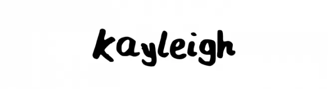 Kayleigh  تنزيل الخطوط
