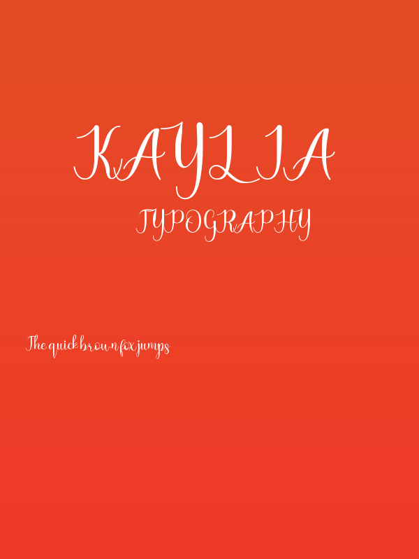 Kaylia Poster