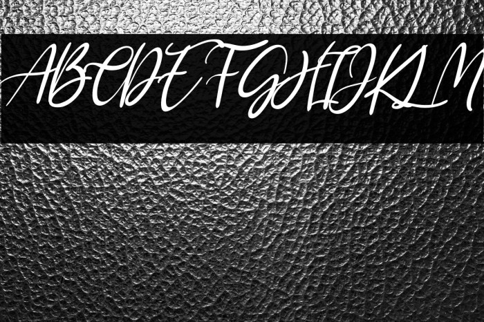 Kayliee Mightness Italic Example 3