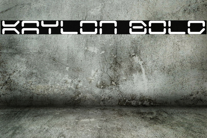 Kaylon Bold Font examples
