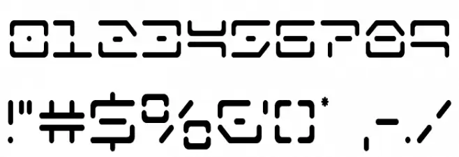 Kaylon Condensed Font OTHER CHARS