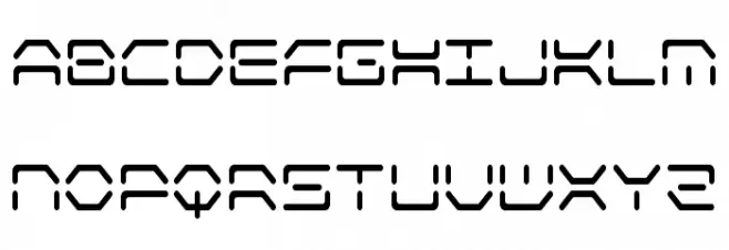 Kaylon Condensed Schriftart Groß