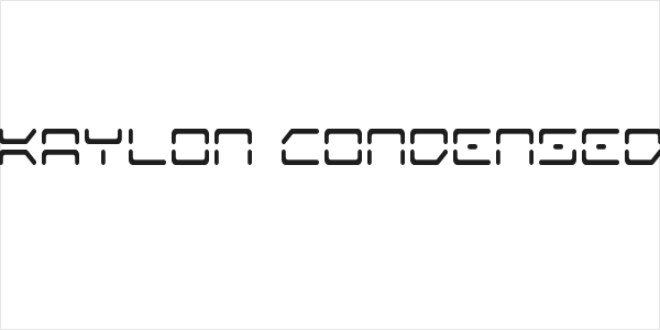 Kaylon Condensed Logo