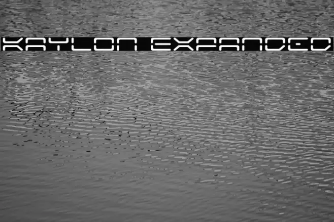 Kaylon Expanded Font examples