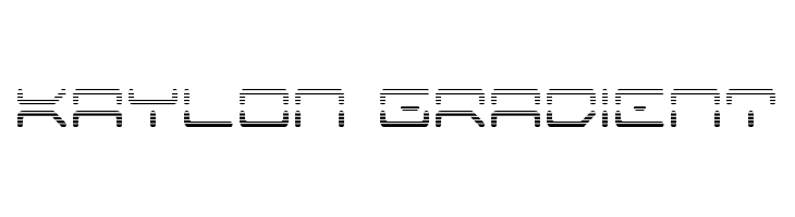 Kaylon Gradient  Frei Schriftart Herunterladen