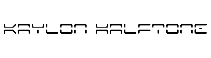 Kaylon Halftone  font caratteri gratis