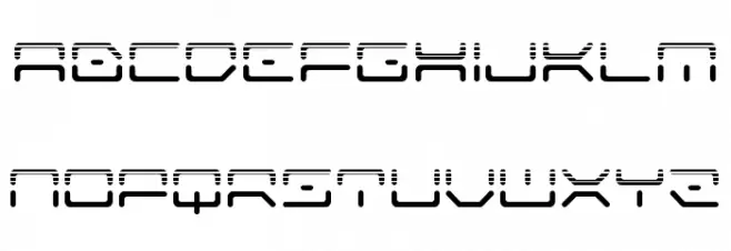 Kaylon Halftone 字体 小写