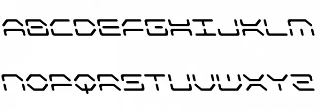 Kaylon Leftalic Schriftart Groß